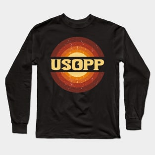 Vintage Proud Name Usopp Birthday Gifts Circle Long Sleeve T-Shirt